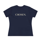 Wear Your Worship Chosen Women's T-Shirt from the SEEN. Her. Collection featuring a comfortable, stylish cotton tee with graphic design.
