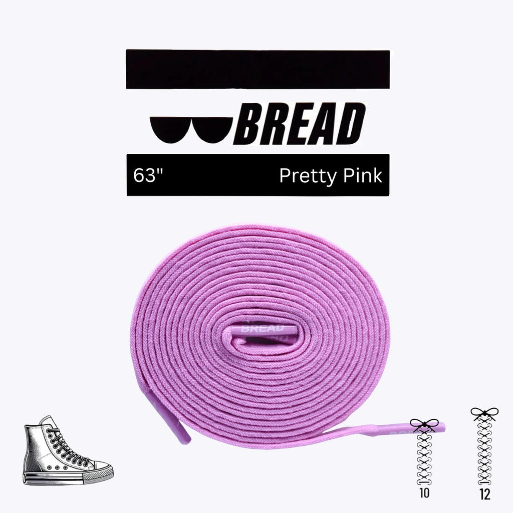 Pink elastic shoelace from Plush Fashion Hub, showing close-up of stretchy, colorful laces suitable for sneakers and casual shoes.