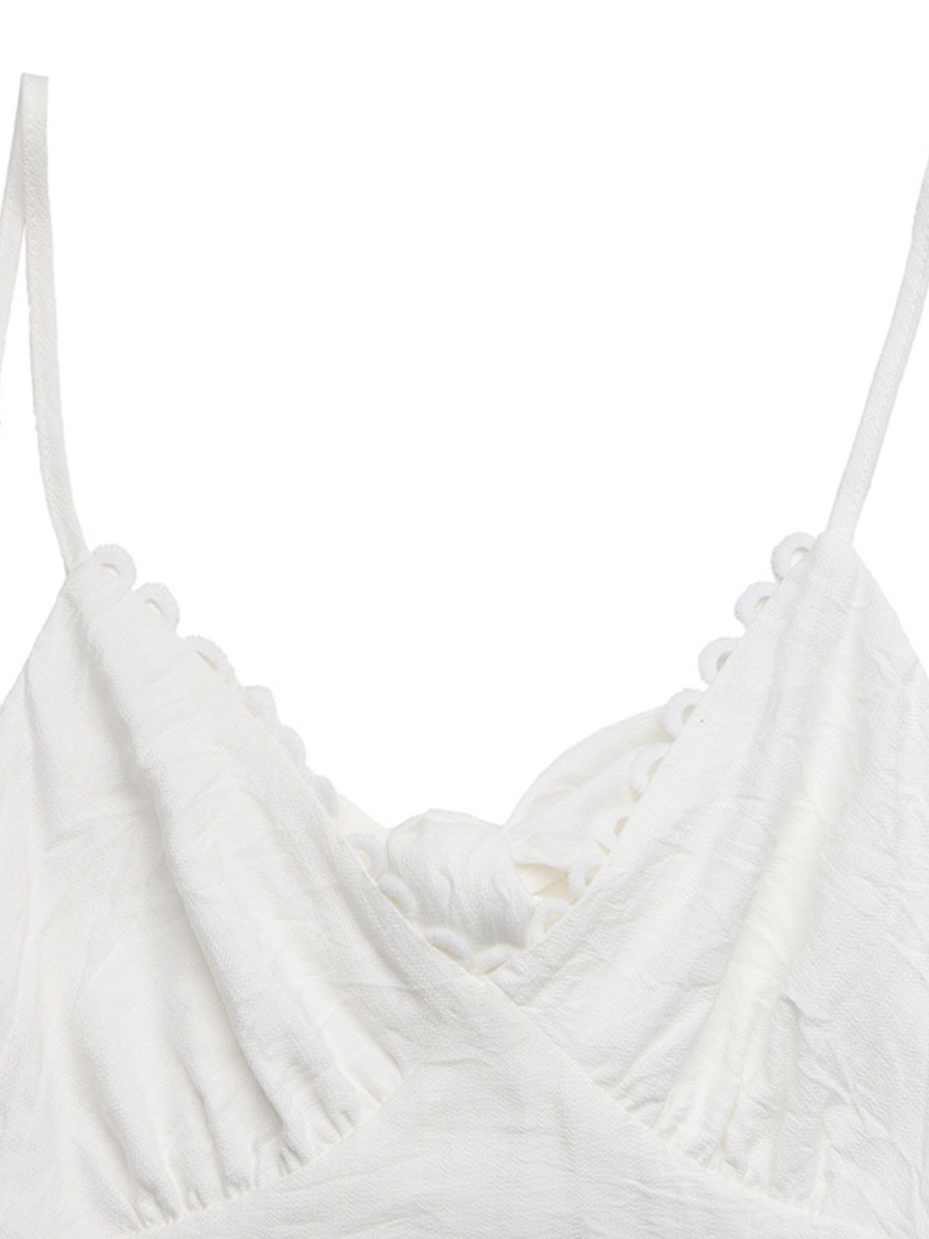Women's V-neck tiered maxi dress with delicate lace detail from Plush Fashion Hub, featuring flowing fabric and elegant design.