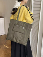 Casual Lightweight Nylon Shoulder Bag