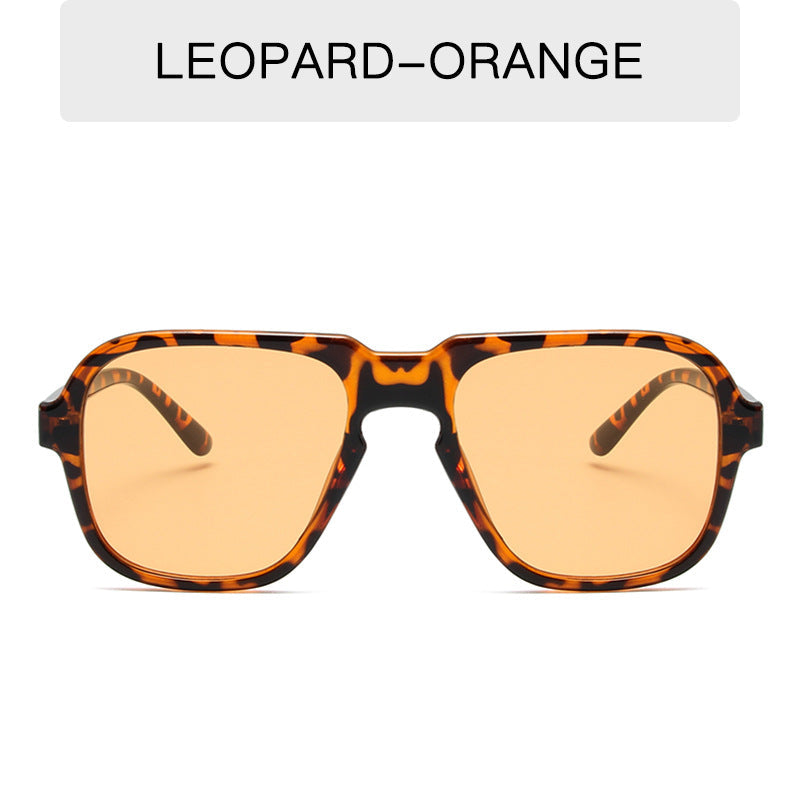 Vintage large rim sunglasses from Plush Fashion Hub, stylish driving and fashion eyewear with bold frames and tinted lenses.