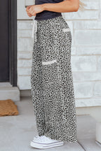 Maisie Leg Terry Knit Pants by Threaded Pear, soft and comfortable casual pants in a relaxed fit.