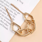 Gold-plated chain necklace from Shopimist, showcasing a delicate 18K gold finish with a classic link design.