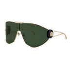 Women's FitiqueFit full-frame aviator sunglasses with integrated UV protection lenses, stylish and protective eyewear for outdoor activities.