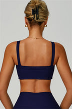 Fitglutes Activewear 3-piece set includes sports bra, jacket, and leggings for workout and gym activities.