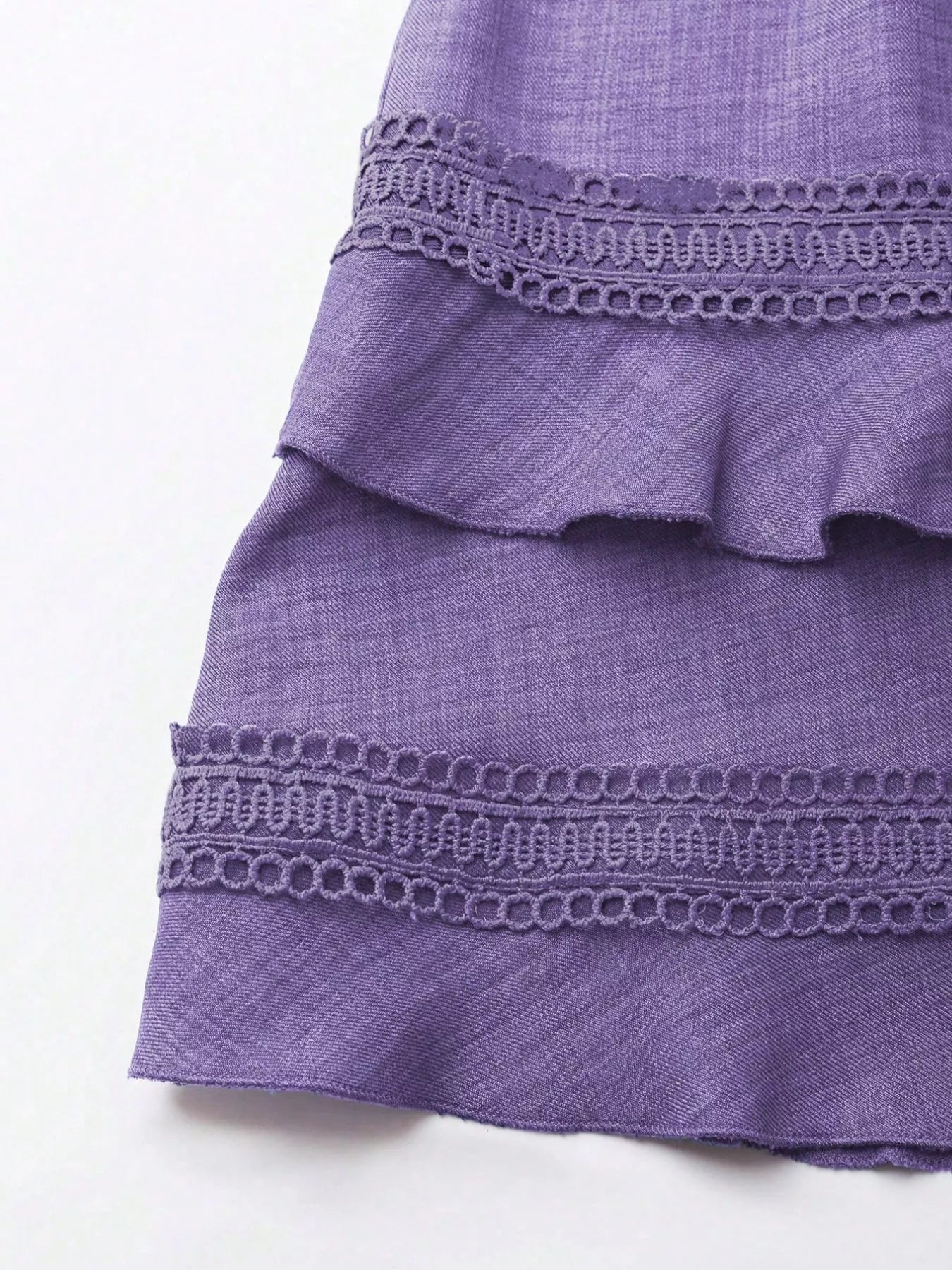 Shopimist lace detail V-neck mini dress featuring a fitted silhouette and intricate lace accents, perfect for stylish occasions.