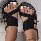 Open toe mesh sandals by Shopimist featuring breathable mesh material and stylish design, perfect for warm weather.