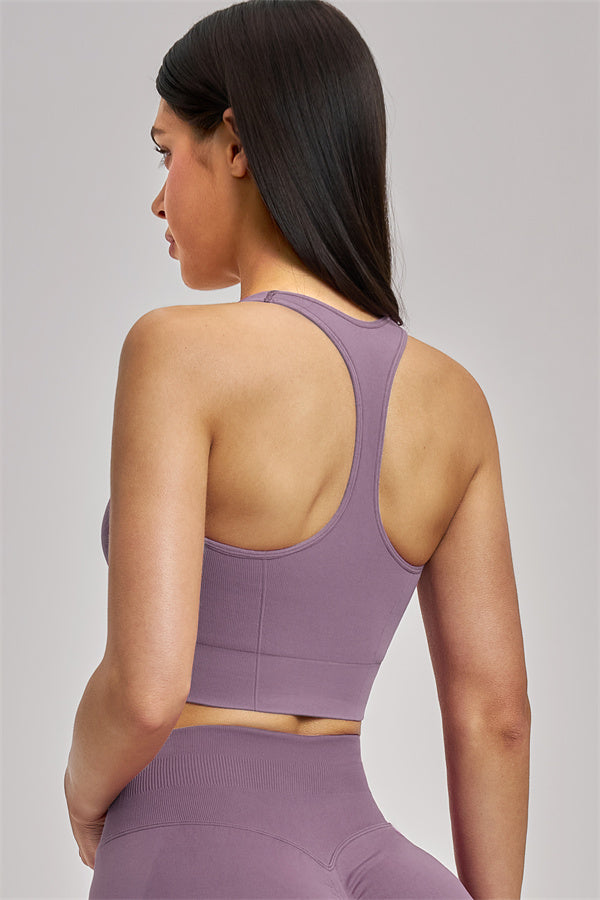Fitglutes Activewear three-piece set including a sports bra, shorts, and jacket for workout and gym sessions.