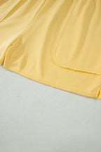 Plus size Threaded Pear Legacy Solid Color Polo PLUS Tee, comfortable loungewear with a classic polo style in vibrant color.