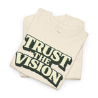 Wear Your Worship Trust The Vision T-Shirt, a premium cotton graphic tee featuring a purpose-driven design and comfortable fit.