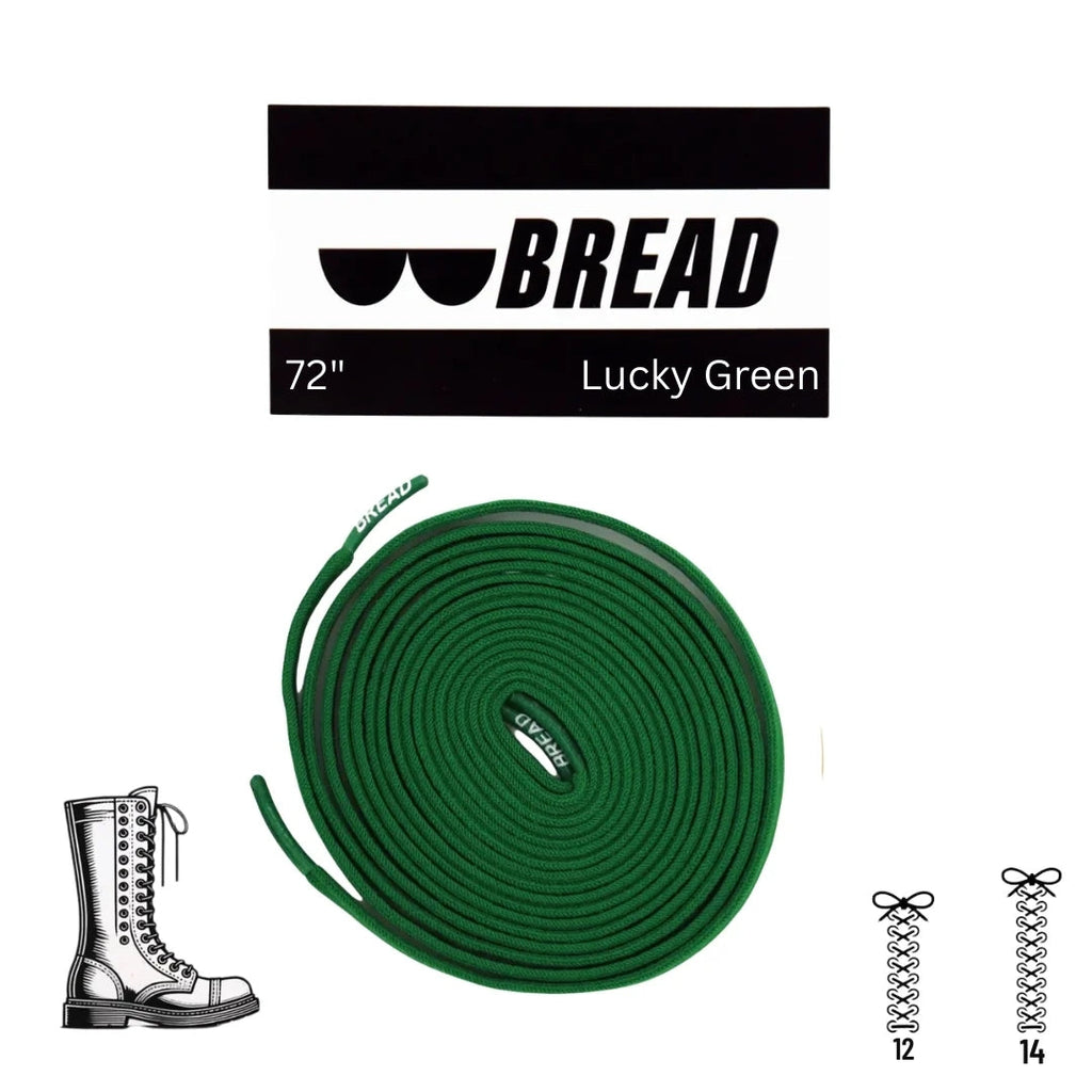 Green elastic shoelace from Plush Fashion Hub, designed for comfortable, easy-to-wear sneaker lacing.