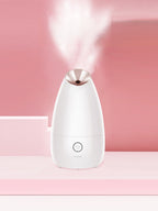 Professional automatic facial steamer by Trendsi for deep pore cleansing and facial hydration in a beauty health setting.