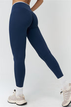 Fitglutes Activewear sports bra and leggings set featuring contrasting colors, designed for gym and workout activities.