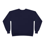Wear Your Worship Jesus Crown crewneck sweatshirt with gold script, inspirational pullover, soft apparel for casual wear.