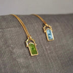 18K Gold-Plated Titanium Steel Pendant Necklace