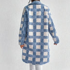 Women’s Plaid Fleece Jacket