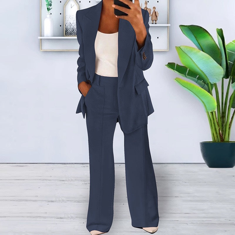 Plush Fashion Hub sophisticated notched collar slim fit blazer, stylish outerwear with tailored design and sleek silhouette.