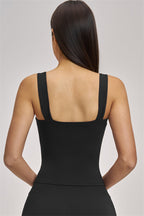 Fitglutes Activewear Swoon Tank Top and Shorts 2-piece set, stylish gymwear with matching tank top and athletic shorts for workouts.