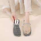 Shopimist round toe platform sandals with chunky heels and strappy design, showcasing stylish summer footwear.