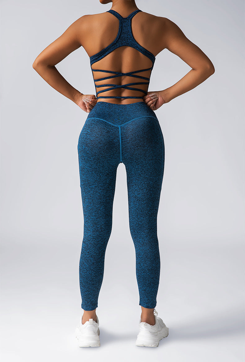 FitiqueFit athletic sports bra for running, moisture-wicking activewear with supportive design and breathable fabric.