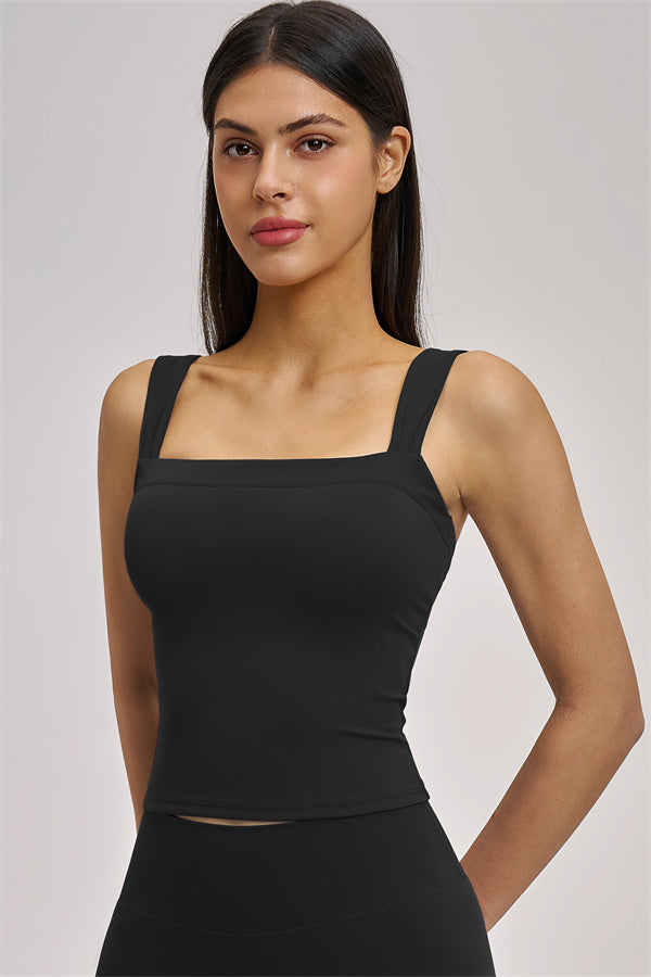 Fitglutes Activewear Swoon Tank Top and Shorts 2-piece set, sportswear for workout, featuring breathable fabric and stylish design.