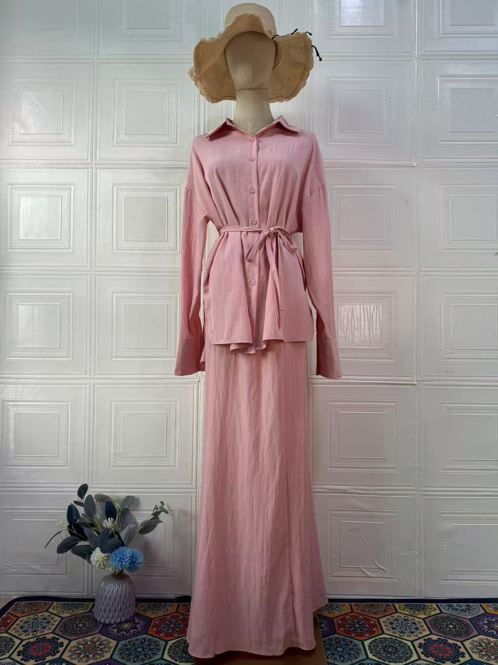 Comfortable Loose Elegant Long Sleeve Summer Dr