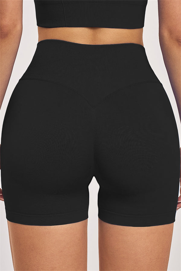 Fitglutes Activewear Vision Jacket, sports bra, and shorts 3-piece set for gym and workout, in vibrant athletic fabric.