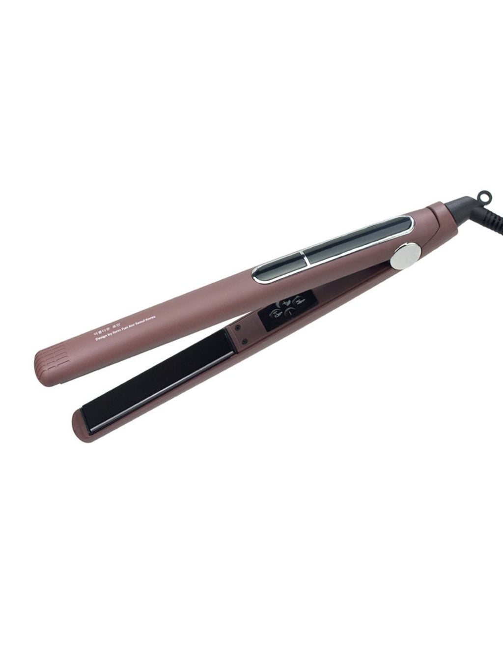 Trendsi 2-in-1 professional hair straightener and curling iron for versatile styling, featuring sleek black design and ceramic plates.