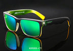 Men's polarized sport sunglasses with UV400 protection and square frame by Plush Fashion Hub, designed for active outdoor use.