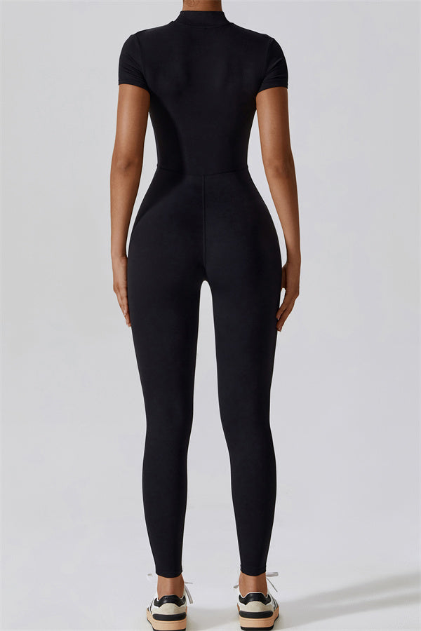 Fitglutes Activewear Mia Belle jumpsuit, stylish workout jumpsuit with fitted design, ideal for gym and activewear activities.