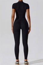 Fitglutes Activewear Mia Belle jumpsuit, stylish workout jumpsuit with fitted design, ideal for gym and activewear activities.