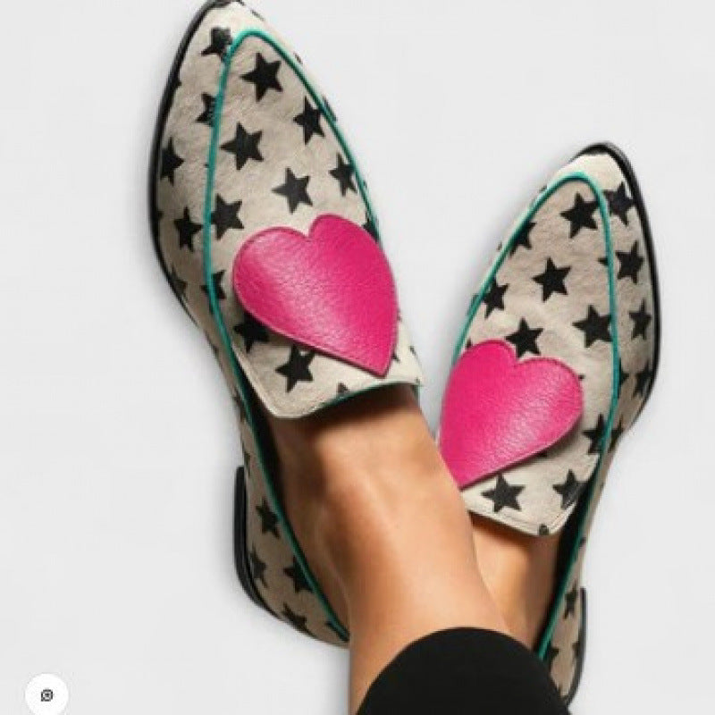 Plus size low heel pointed toe women's shoes by Plush Fashion Hub, stylish and comfortable footwear for women.