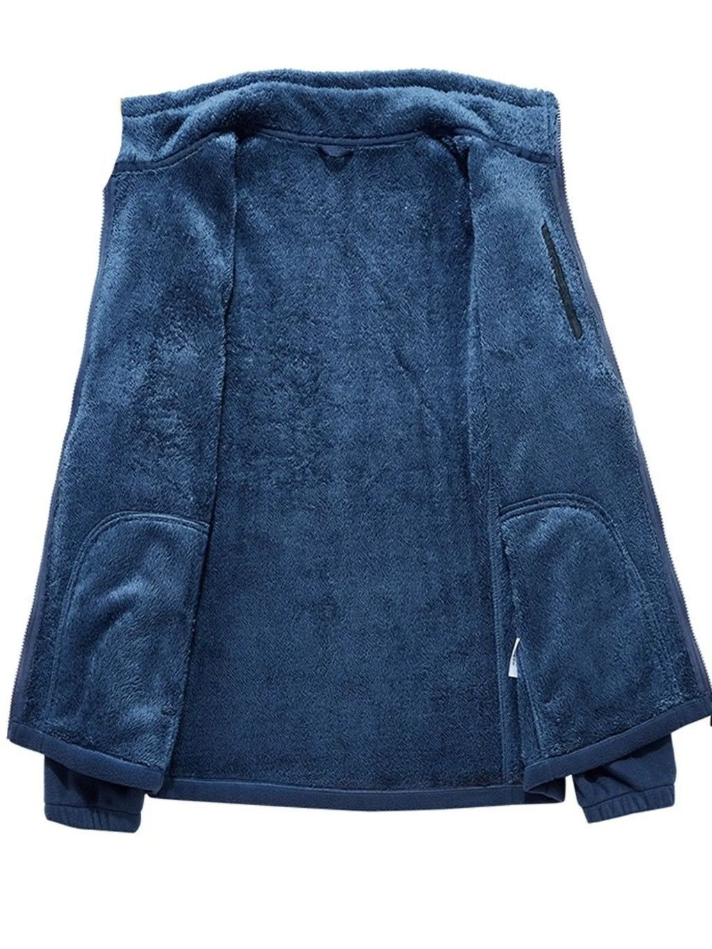 Men's zip-up long sleeve jacket by Shopimist, shown in a comfortable fit with a front zipper and casual design.