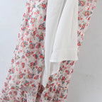Women’s casual one-shoulder maxi skirt set by FitiqueFit featuring a flowing skirt and matching top, perfect for stylish everyday wear.