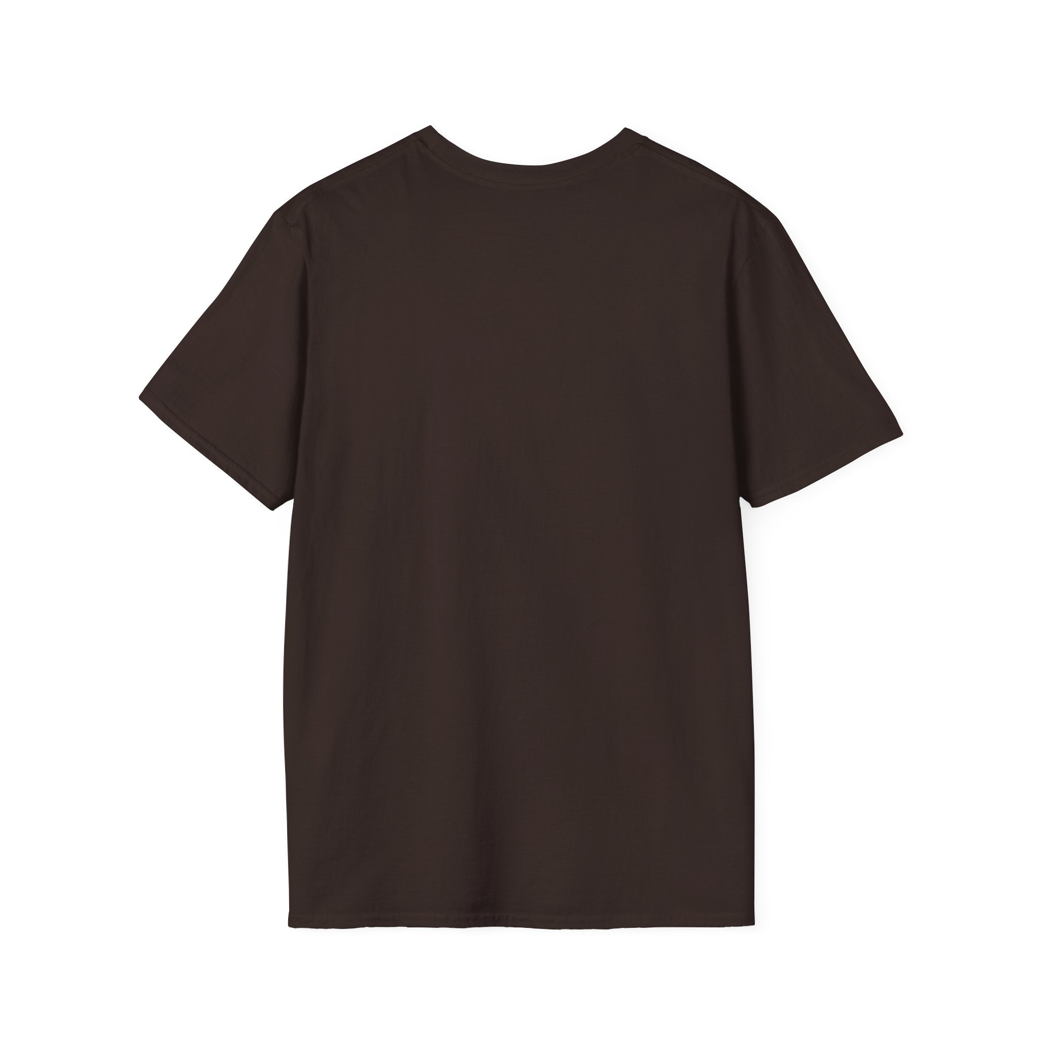 Unisex softstyle T-shirt by Printify, light gray color, featuring a comfortable fit and smooth fabric close-up.