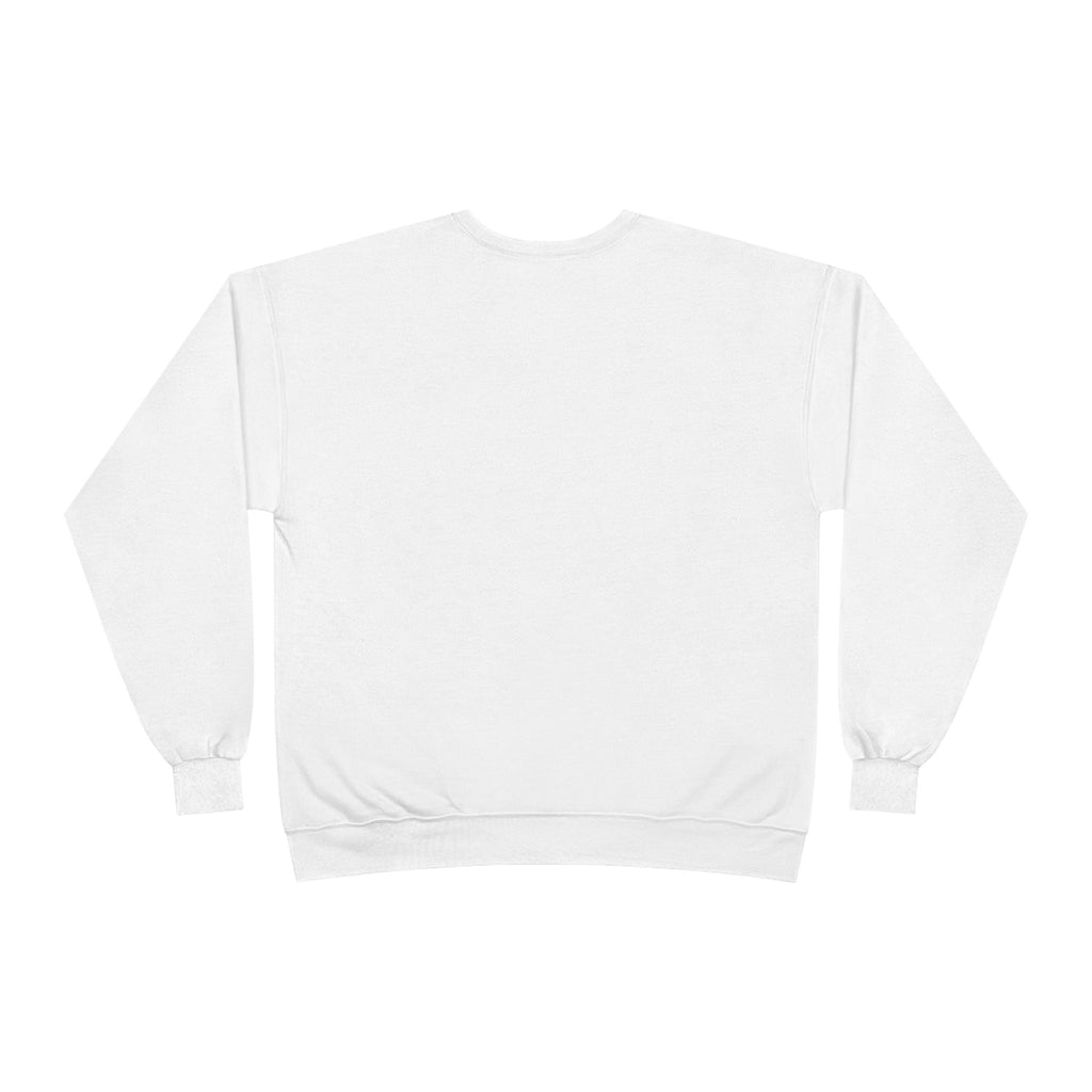 Jesus Crown crewneck sweatshirt by Wear Your Worship featuring gold script inspirational design on a cozy pullover.