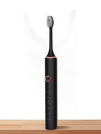 8-piece professional electric toothbrush set by Trendsi with multiple brush heads and a sleek charging station for premium oral hygiene.