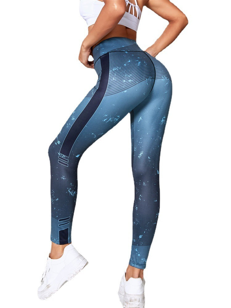 Plus size high-waist compression yoga leggings with pockets from FitiqueFit, black activewear designed for comfort and support.