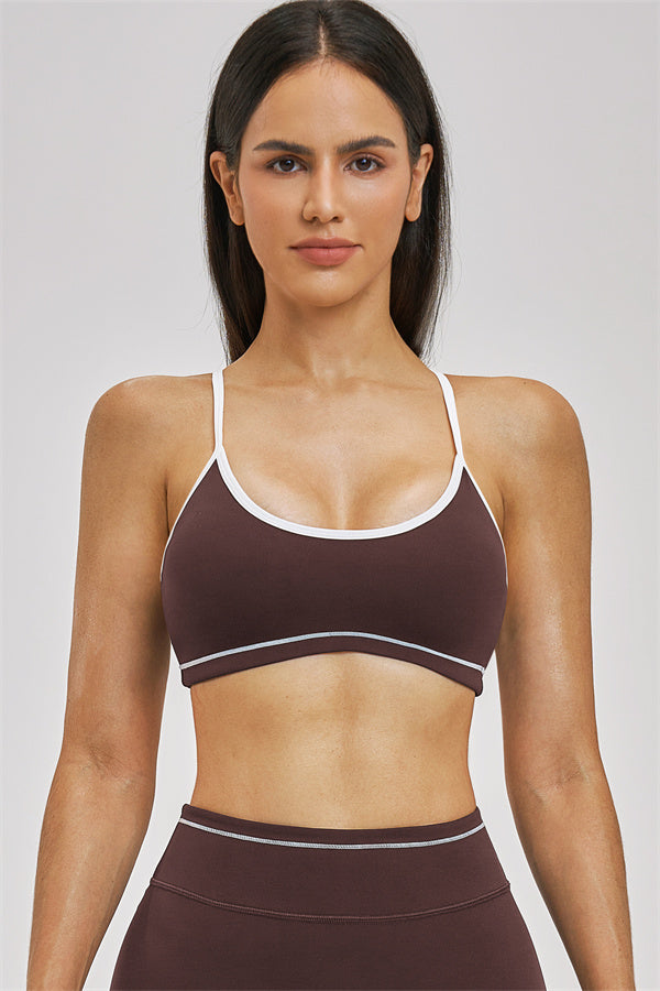 Fitglutes Activewear sports bra and shorts 2-piece set, designed for workout and gym activities, in a stylish athletic style.