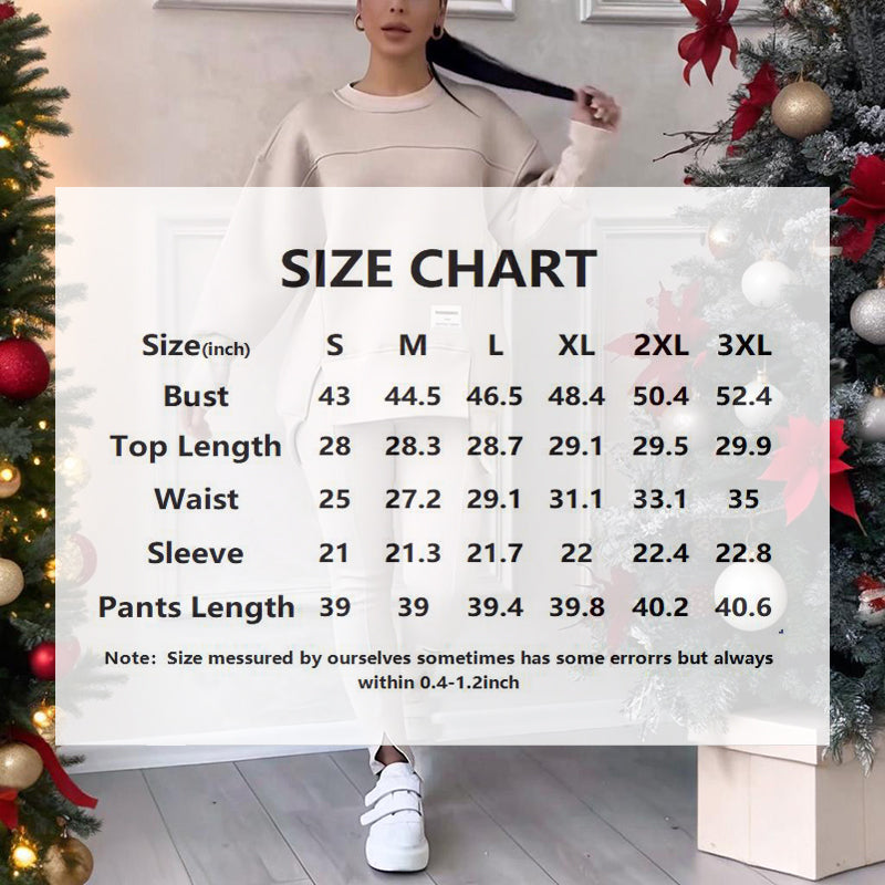 Women's solid color 2-piece casualwear set by Plush Fashion Hub, featuring a comfortable top and matching pants.