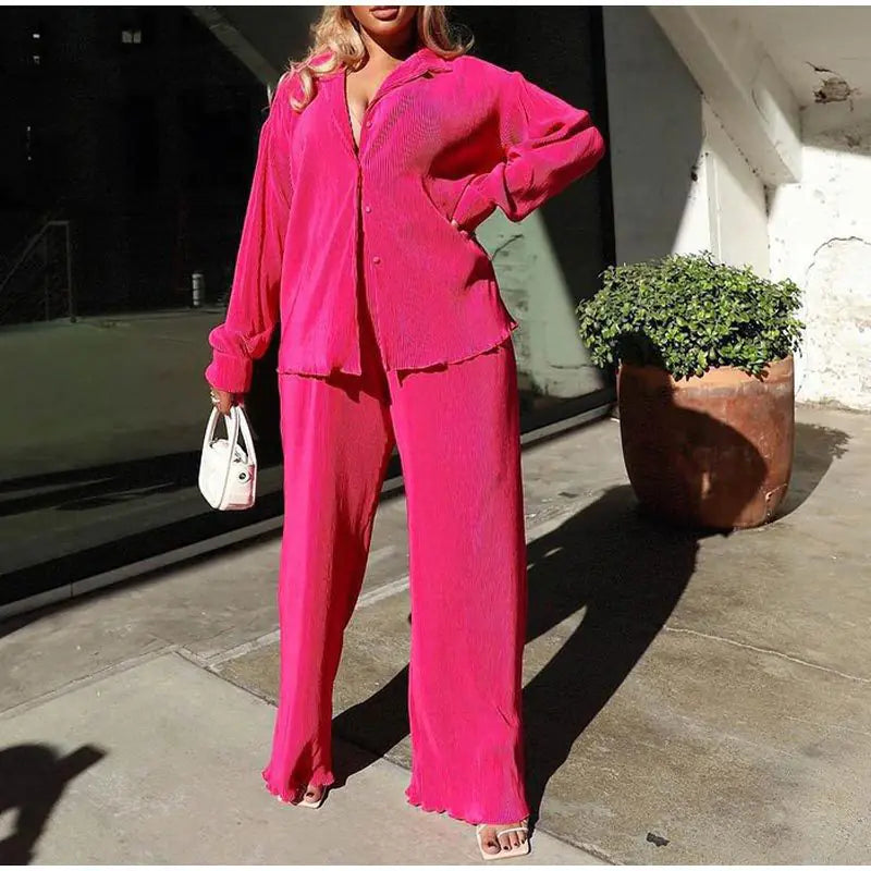Plus size women's casual outfit set in multiple colors from Plush Fashion Hub, featuring a stylish and comfortable ensemble.