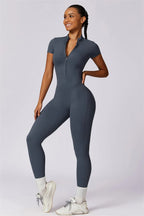 Fitglutes Activewear Mia Belle jumpsuit, stylish athletic one-piece with a fitted design, ideal for gym and workout sessions.