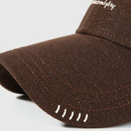 Classic embroidered cotton baseball cap by Trendsi, adjustable casualwear hat with embroidered design, perfect for everyday wear.