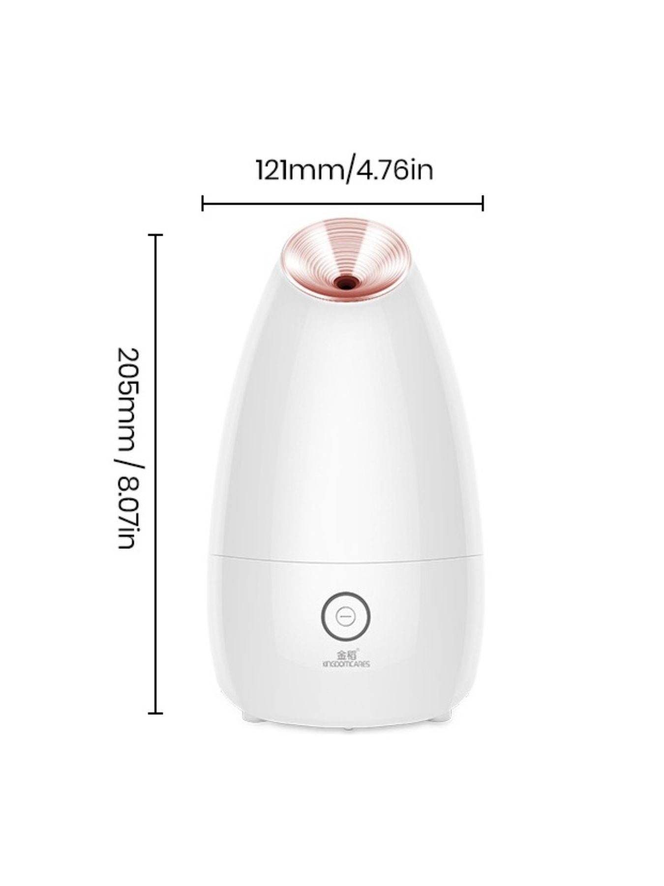 Professional automatic facial steamer for deep pore cleansing and hydration, showing the sleek design and control panel.
