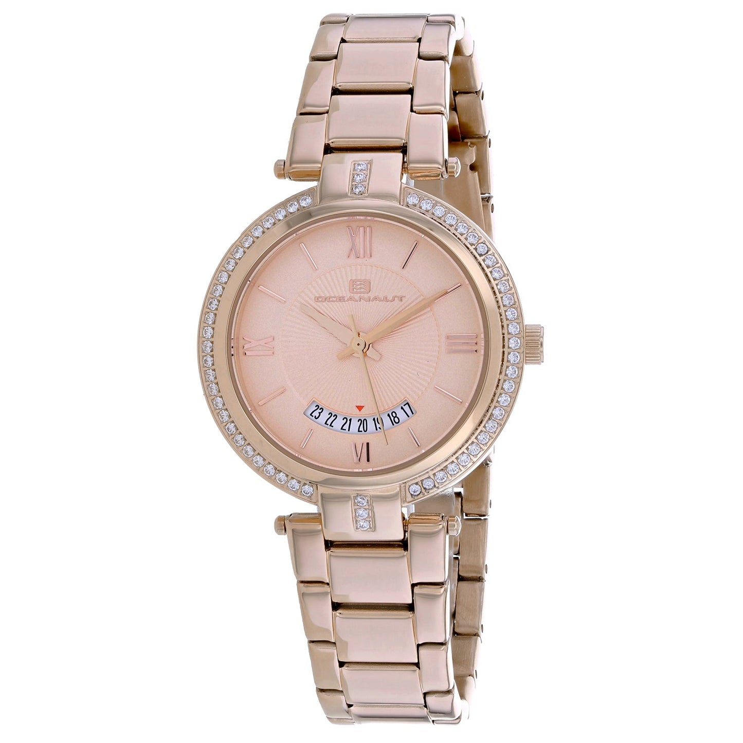 Oceanaut Women's Amaya watch with a sleek silver band and round dial, stylish accessory from Plush Fashion Hub.