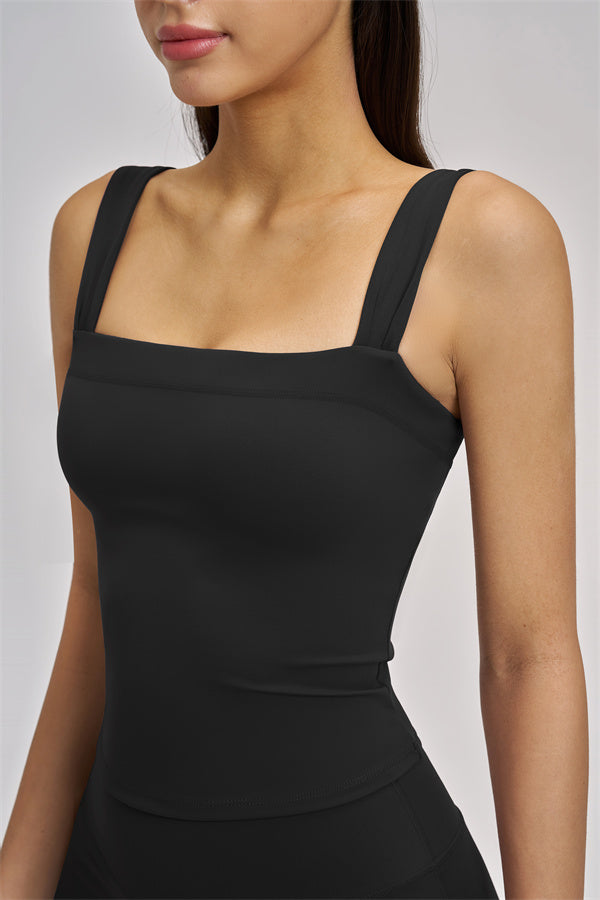 Fitglutes Activewear Swoon Tank Top and Shorts 2-piece set, stylish gymwear and sportswear for workout and active lifestyles.