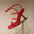 Elegant Platform Buckle Sandals