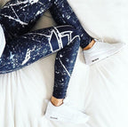 FitiqueFit women's digital print breathable leggings, stretchy activewear pants designed for comfort and flexibility.