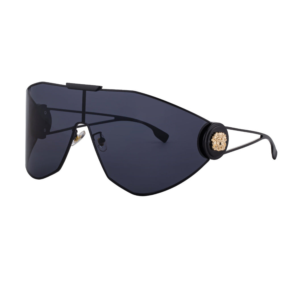 Women's full-frame sports aviator sunglasses by FitiqueFit with integrated UV protection lenses, stylish and protective eyewear.