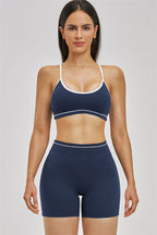 Fitglutes Activewear sports bra and shorts 2-piece set, designed for gym workouts, with breathable fabric and athletic fit.